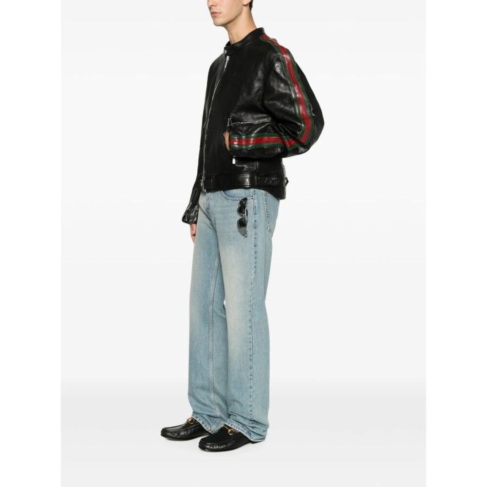 Gucci Black Jackets - Leather Jackets Men - Picture 4 of 5
